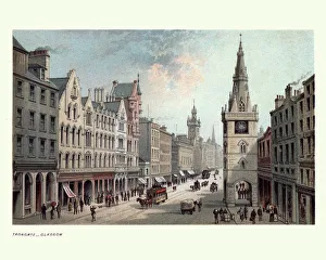 Trongate, Glasgow, Scotland, 19th Century Trongate, Glasgow, Scotland, 19th Century