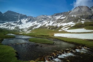 The Troumouse cirque , national park of Pyrenees, Hautes Pyrenees, France The Troumouse cirque , national park of Pyrenees, Hautes Pyrenees, France