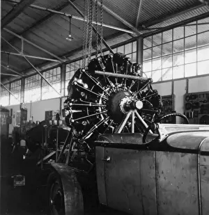 Vintage Car Manufacturing Prints: Turbo Engine