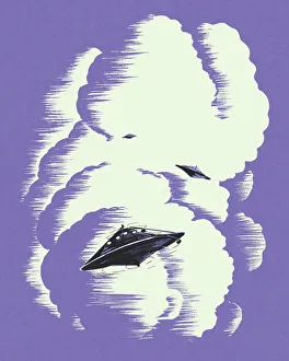 Unidentified Flying Objects in the Clouds Unidentified Flying Objects in the Clouds