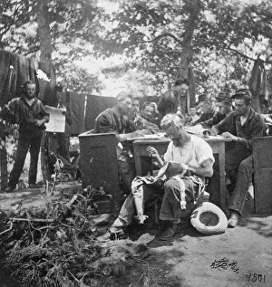Union Soldiers Fill Downtime During Civil War Union Soldiers Fill Downtime During Civil War