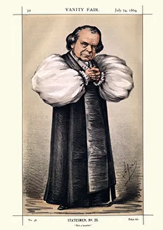 Vanity fair caricature of Samuel Wilberforce, Bishop of Oxford Vanity fair caricature of Samuel Wilberforce, Bishop of Oxford