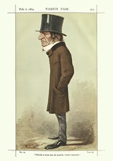 Magical world illustration/vanity fair caricatures/vanity fair caricature william ewart gladstone Magical world illustration/vanity fair caricatures/vanity fair caricature william ewart gladstone