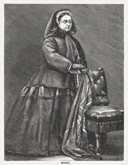 Victoria (1819 - 1901), Queen of Great Britain, published 1871 Victoria (1819 - 1901), Queen of Great Britain, published 1871