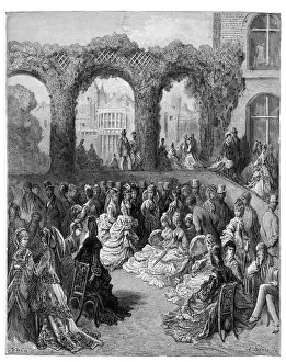 Victorian London - Holland House Garden Party Victorian London - Holland House Garden Party
