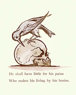 Digital vision vectors/victorian satire/victorian satirical cartoon shall little pains Digital vision vectors/victorian satire/victorian satirical cartoon shall little pains