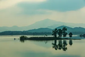 Vietnam - Landscape of Dong Mo Lake - Ba Vi Moutain Vietnam - Landscape of Dong Mo Lake - Ba Vi Moutain