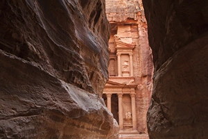 View from entrance of City of Petra, Jordan View from entrance of City of Petra, Jordan
