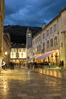 View of Luza Square in Dubrovnik, Croatia View of Luza Square in Dubrovnik, Croatia