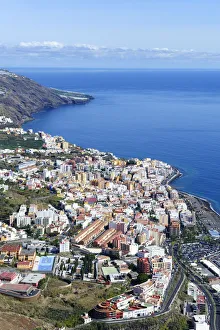 View from Mirador de la Concepcion across Santa Cruz de la Palma, capital of La Palma View from Mirador de la Concepcion across Santa Cruz de la Palma, capital of La Palma