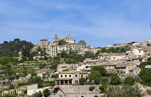 View the old town of Valldemossa, Serra de Tramuntana, Northwestern Coast, Mallorca View the old town of Valldemossa, Serra de Tramuntana, Northwestern Coast, Mallorca