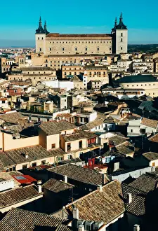Toledo Province Photography Prints: view from ToledoA┼¢s Cathedral