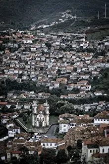 Minas Gerais Cityscape Prints: View of town