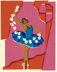 Fine Art Storehouse Print of Ballet Dancer (Ballet)