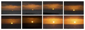 Prints of 4:00am: Wake Up5:30am: Wait in anticipation5:42am: Sunrise. Its going to be a beautiful day Sequence Prints: Sunrise Sequence Print: 4am to Dawn's Break