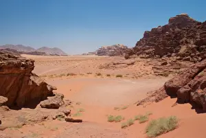 Jordan Desert Landscape Prints: Wadi rum