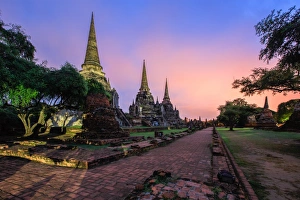 Wat Phrasisanpetch in the Ayutthaya Historical Park, Ayutthaya, Thailand Wat Phrasisanpetch in the Ayutthaya Historical Park, Ayutthaya, Thailand
