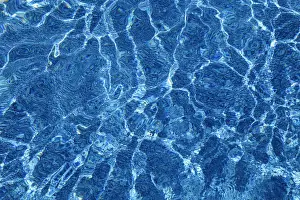 Blue Water Reflections Prints: Water, reflecting pattern, Canada