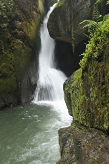 Waterfall at the source of Rio Savegre, San Gerardo de Dota, Costa Rica, Central America Waterfall at the source of Rio Savegre, San Gerardo de Dota, Costa Rica, Central America