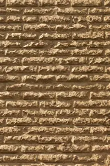 Weathered Brick Wall Prints: Weathered brick wall