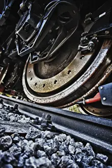 Images Dated 12th May 2011: Freight Train Wheels Print