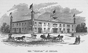 Wigwam for Republican National Convention, IL, 1860 Wigwam for Republican National Convention, IL, 1860