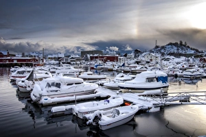 Winter Svolvaer, Norway Winter Svolvaer, Norway