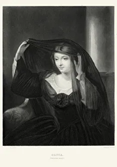 Works of William Shakespeare - Olivia from Twelfth Night Works of William Shakespeare - Olivia from Twelfth Night