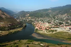 Christian Architecture Images Prints: Looking Towards Mtskheta