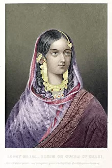 Images Dated 16th December 2007: Zenat Mahal Begum or Queen of Delhi