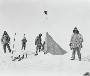 Antarctic Expedition Prints: Southern Party Print at Amundsen's Tent