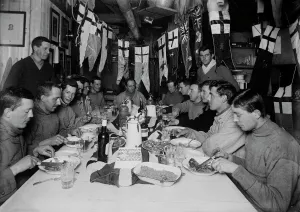 Capt Scotts birthday dinner. June 6th 1911 Capt Scotts birthday dinner. June 6th 1911