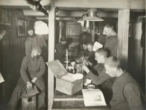 A morning in The Ritz , midwinter, 1915 A morning in The Ritz , midwinter, 1915