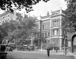 Victoria Embankment London Prints: Institution of electrical engineers, Victoria Embankment. 7 September 1928