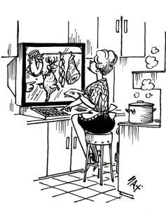 Cartoon by Sax The latest domestic appliance Cartoon by Sax The latest domestic appliance