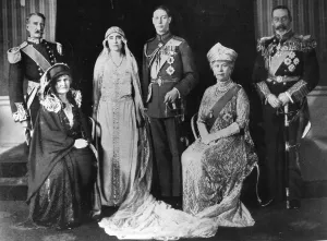 Elizabeth Bowes Lyon (Queen Mother) marries Duke of York (King George VI) Wedding Elizabeth Bowes Lyon (Queen Mother) marries Duke of York (King George VI) Wedding