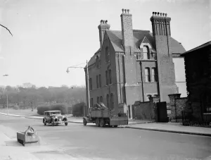 The exterior of the Fire Station at Shooters Hill. 1938 The exterior of the Fire Station at Shooters Hill. 1938