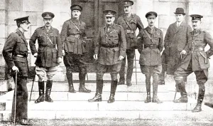 General Sir John Grenfell Maxwell and his staff, Dublin General Sir John Grenfell Maxwell and his staff, Dublin