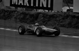 John Surtees in Britain driving his Ferrari in Formula 1 29 January 1965 John Surtees in Britain driving his Ferrari in Formula 1 29 January 1965