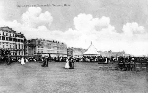 The Lawns and Brunswick Terrace, Hove, East Sussex, England. 1904 The Lawns and Brunswick Terrace, Hove, East Sussex, England. 1904
