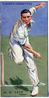 Images Dated 16th December 2004: Maurice W Tate (Sussex) - cricketer 1930 - ?TopFoto