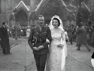Members of the Royal family were present at St Margarets, Westminster when Miss Myra Wernher Members of the Royal family were present at St Margarets, Westminster when Miss Myra Wernher
