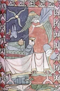 Nativity. Romanesque Life of Christ. English, 12th Cent Nativity. Romanesque Life of Christ. English, 12th Cent