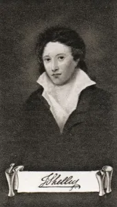 PERCY BYSSHE SHELLEY From the original at the National Portrait Gallery Painting PERCY BYSSHE SHELLEY From the original at the National Portrait Gallery Painting