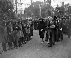 Princess Mary and the Mayor of Ealing at the opening of Alexander House ( 77 Uxbridge road Princess Mary and the Mayor of Ealing at the opening of Alexander House ( 77 Uxbridge road