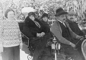 Queen Wilhelmina of Holland and Princess Juliana at Unterwasser. The Queen of Holland Queen Wilhelmina of Holland and Princess Juliana at Unterwasser. The Queen of Holland