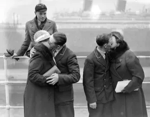 Return of Royal Scot at Tilbury