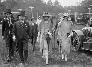 At the Royal Ascot race meeting - Sir Herbert Samuelson, the Honourable Pamela Boscawen At the Royal Ascot race meeting - Sir Herbert Samuelson, the Honourable Pamela Boscawen