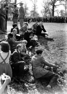 Royal Family Relax Just one of the many happy groups watching the Olympic Horse Royal Family Relax Just one of the many happy groups watching the Olympic Horse
