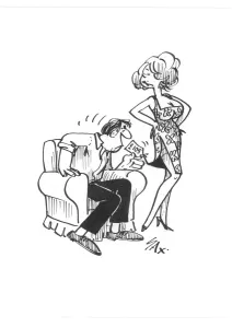 Sax Usually paying little or no attention to political correctness, Sax cartoons are often saucy Sax Usually paying little or no attention to political correctness, Sax cartoons are often saucy